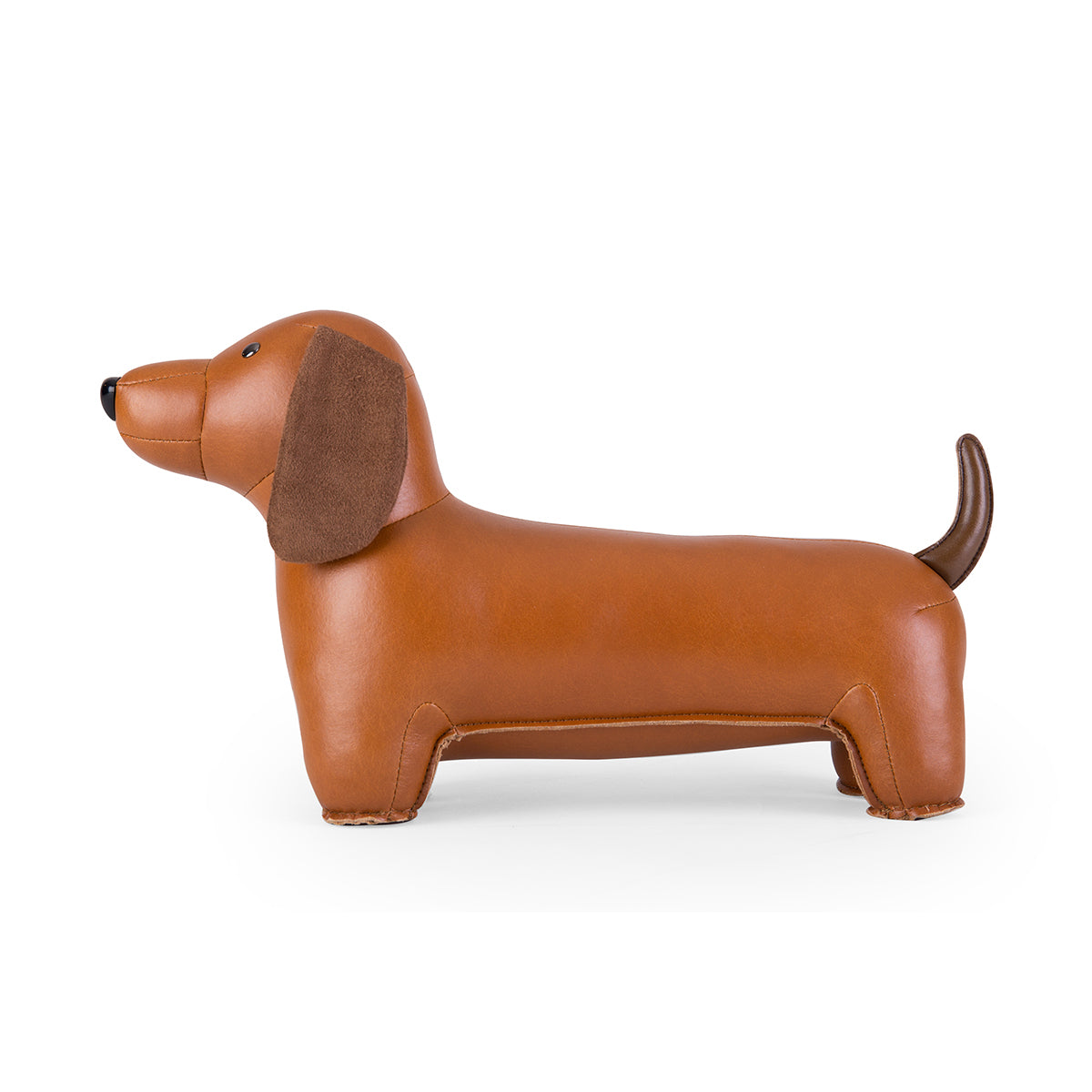 Zuny Bookend Classic Dachshund Tan