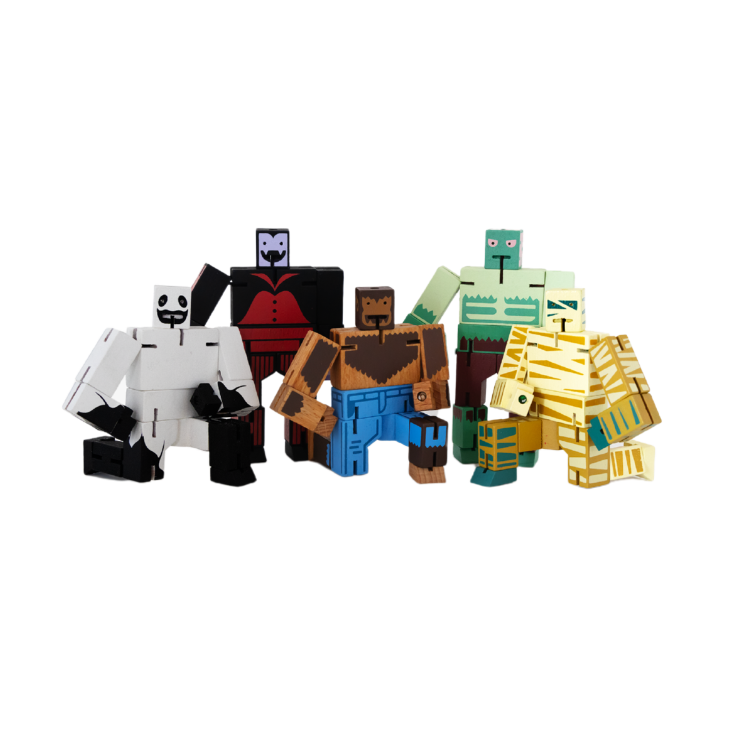 Areaware Cubebot Micro Supernatural Mummy Robot Toy Robot Toy