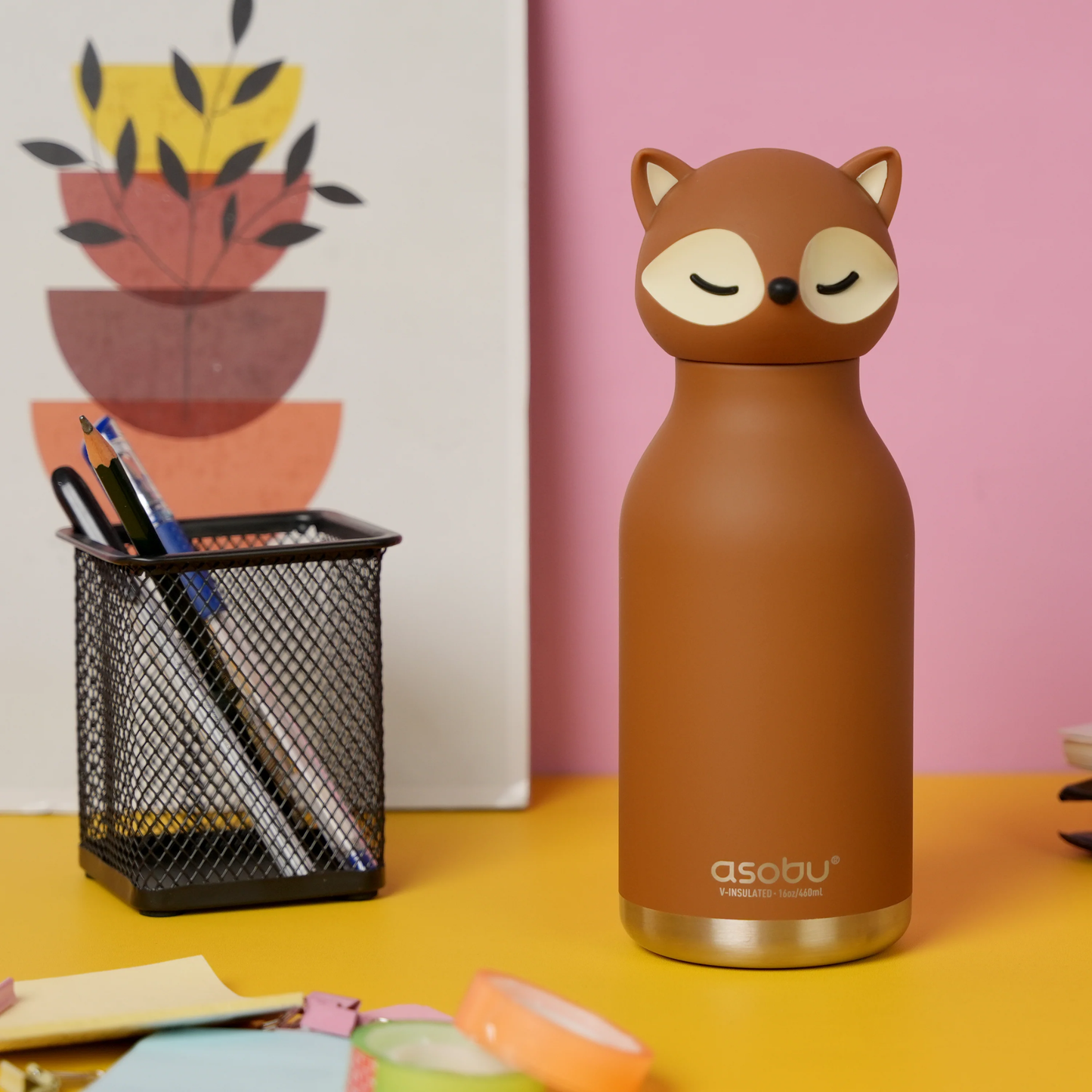 Asobu Bestie Bottle 460ml Fox