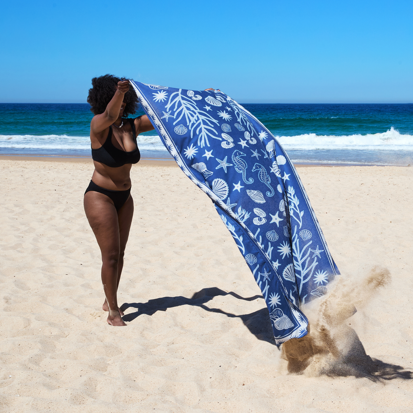 Dock & Bay Beach Towel Designed Collection L Ocean Treasure 100% Recycled 100% Recycled