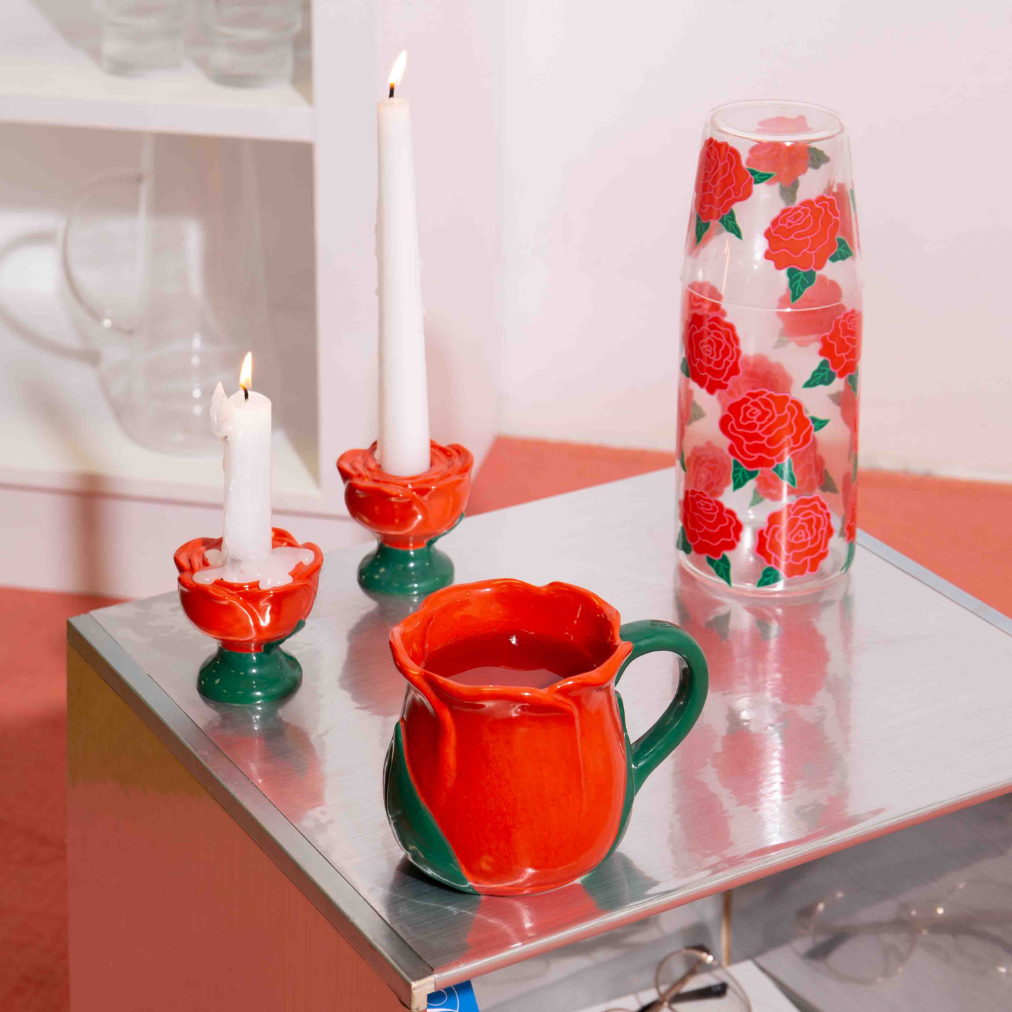 DOIY Rose 3D Mug