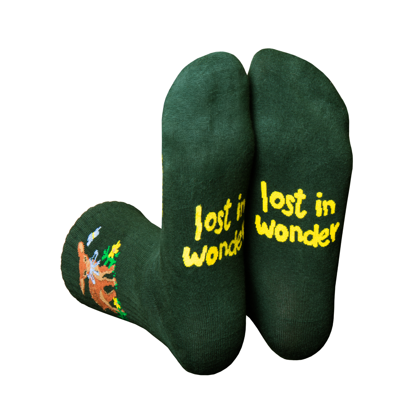 Eat My Socks Crew Socks Deer
