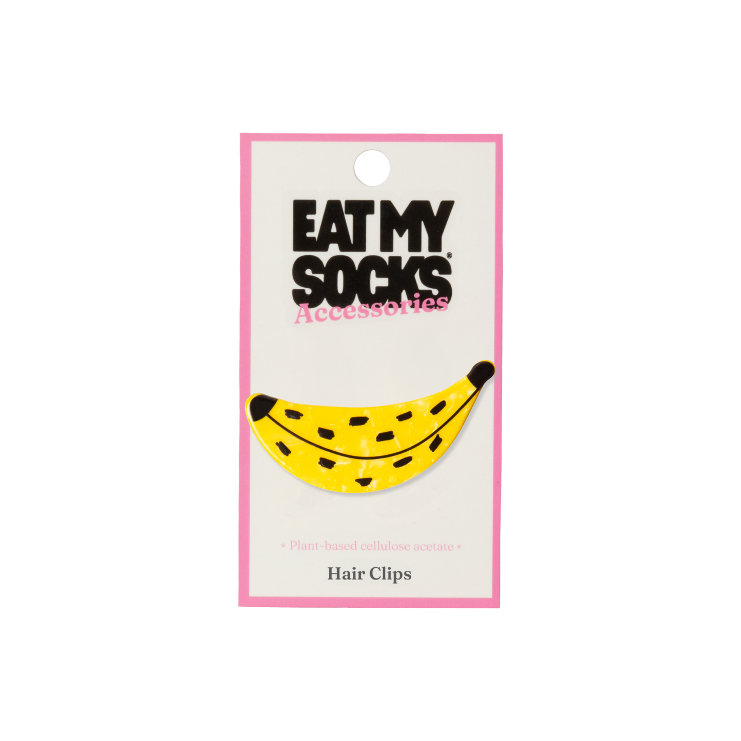 Eat My Socks Hair Clip Banana