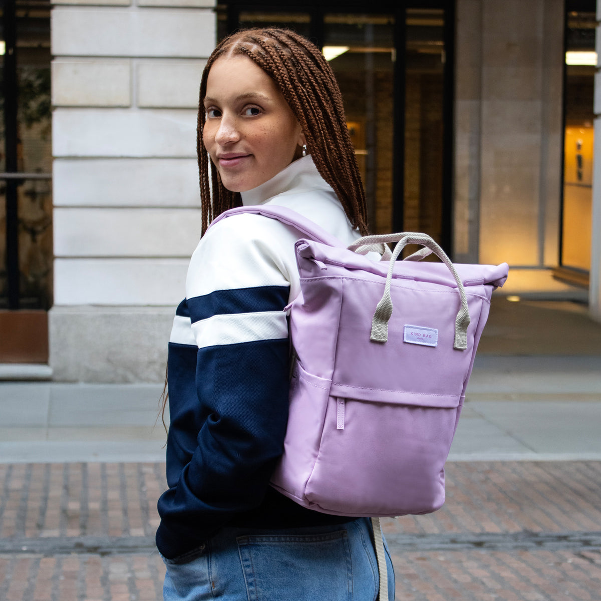 Kind Bag Backpack Medium Dusk Pink