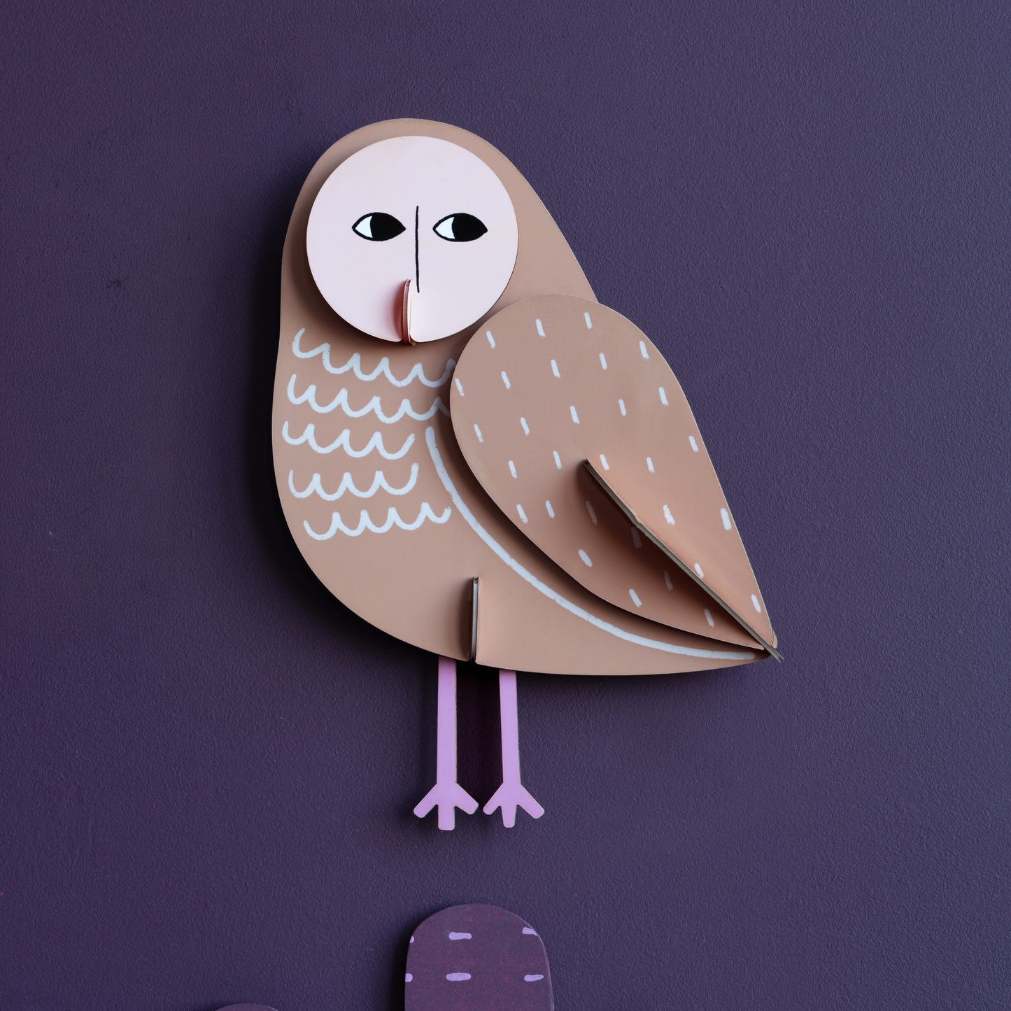 Studio Roof Wall Art Donna Wilson Creatures (A4) Otto Owl