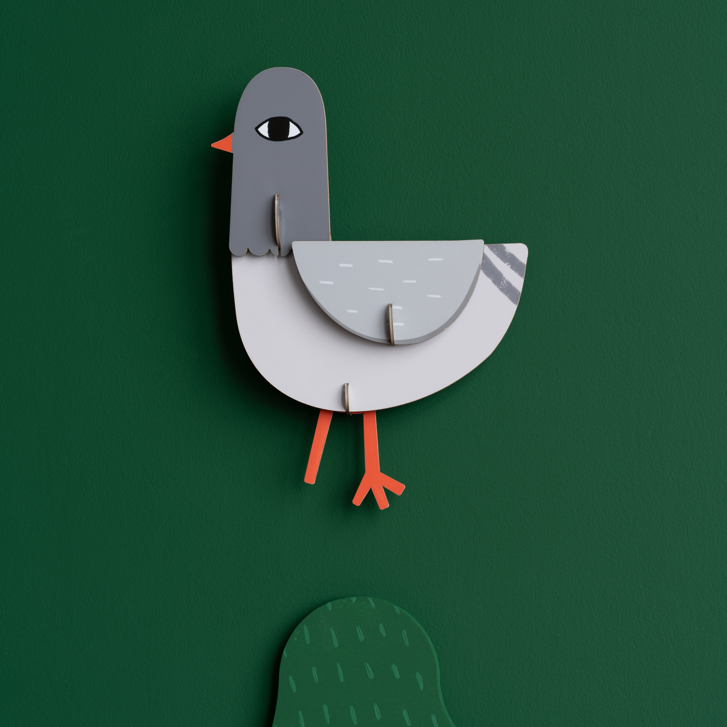 Studio Roof Wall Art Donna Wilson Creatures (A4) Paddy Pigeon