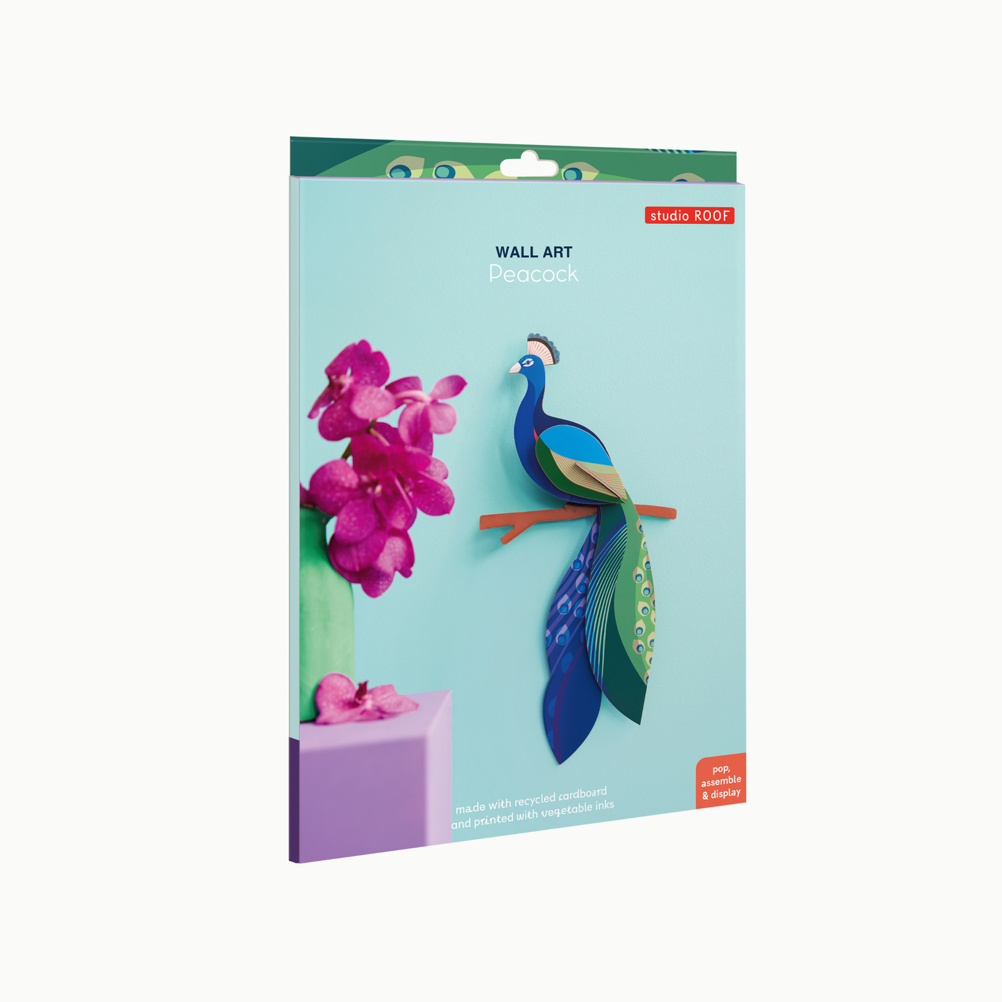 Studio Roof Wall Art Paradise Birds (B5) Peacock
