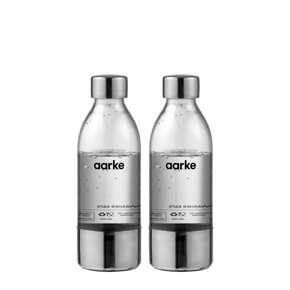 Aarke PET Water Bottle Small 2-Pack