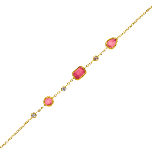 AEC Paris Bracelet Pelagia Rose Agate