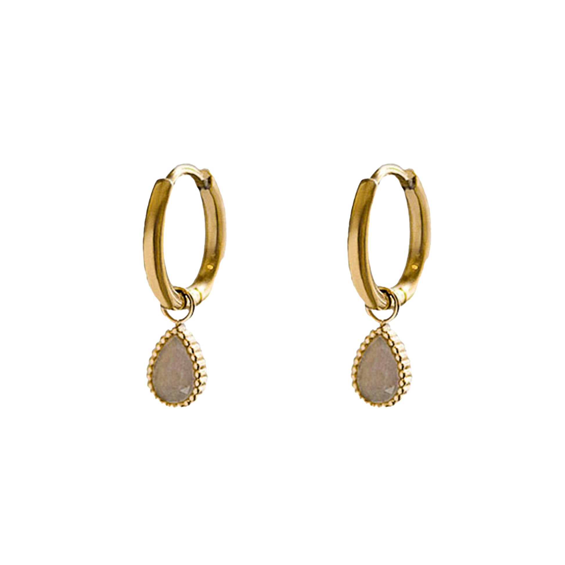 AEC Paris Earrings Helios Labradorite