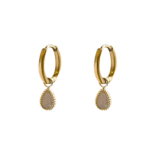 AEC Paris Earrings Helios Labradorite