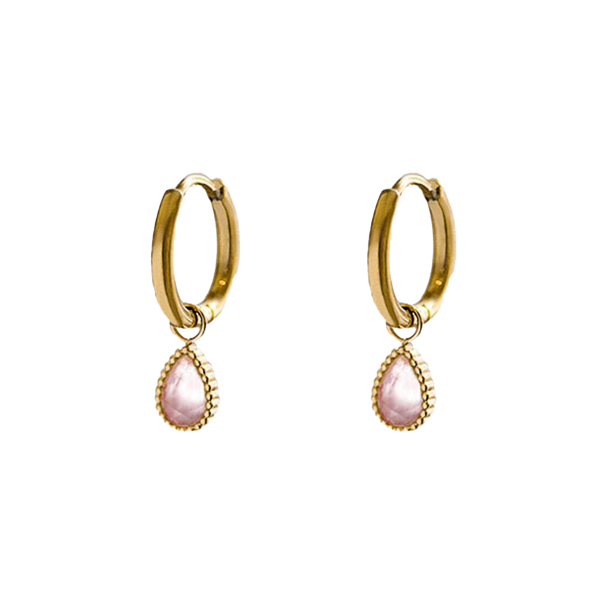 AEC Paris Earrings Helios Watermelon Quartz