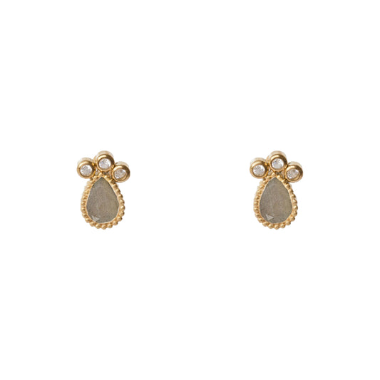 AEC Paris Earrings Venus Labradorite