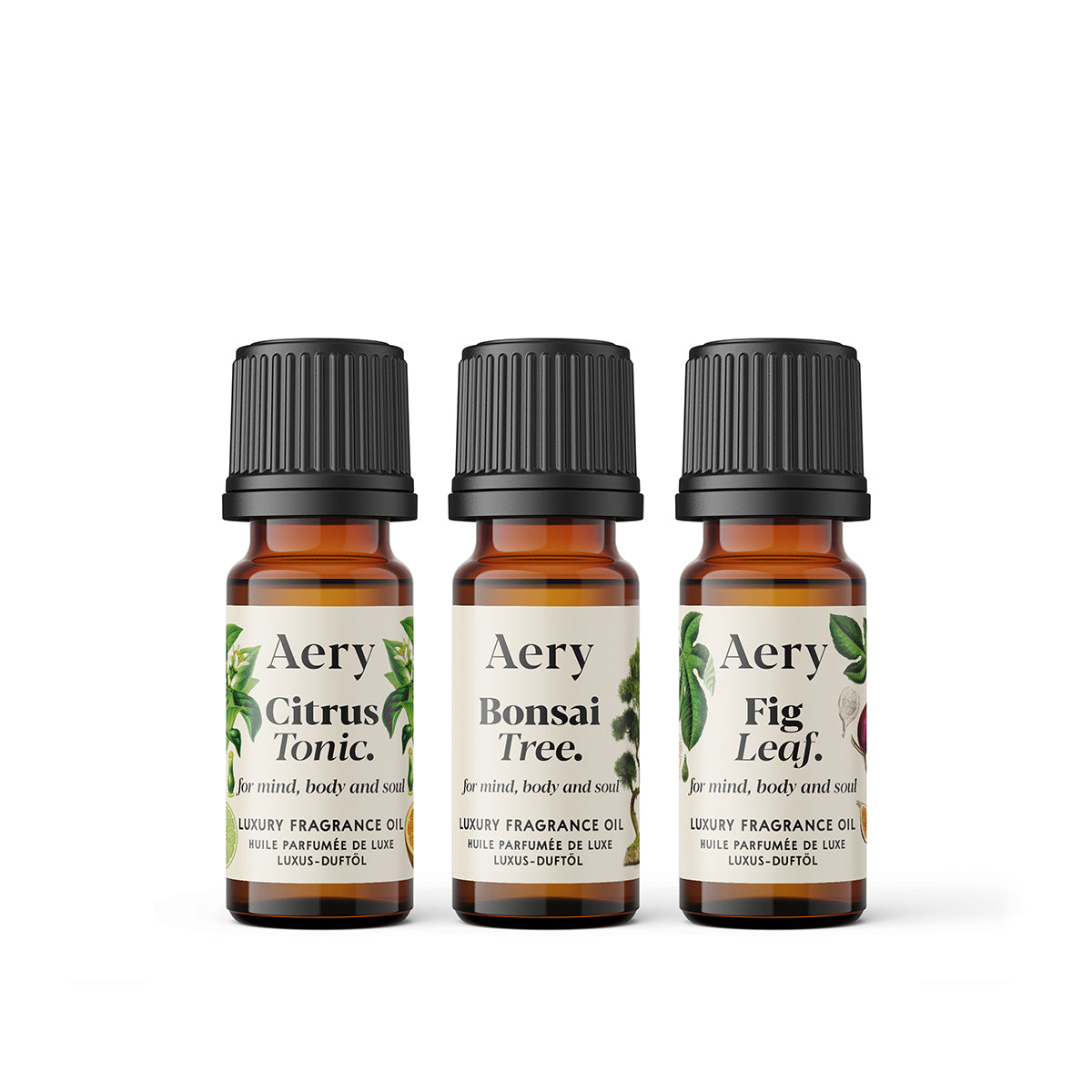 Aery Living Botanical 10ml Fragrance Oil Set (3) Gift Set Gift Set