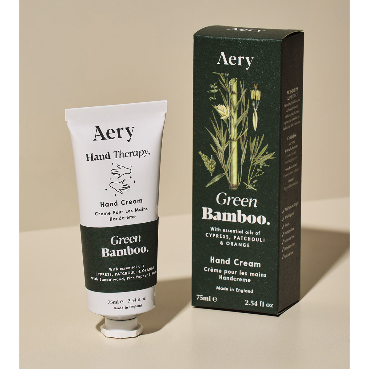 Aery Living Botanical Green 75ml Hand Cream Green Bamboo