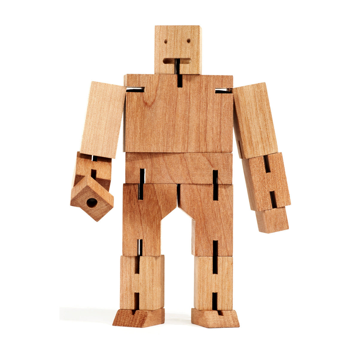 Areaware Cubebot Medium Natural Robot Toy Robot Toy