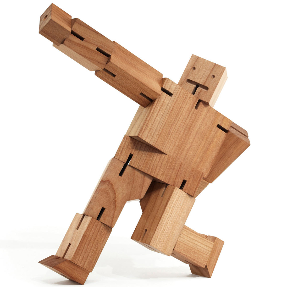 Areaware Cubebot Medium Natural Robot Toy Robot Toy