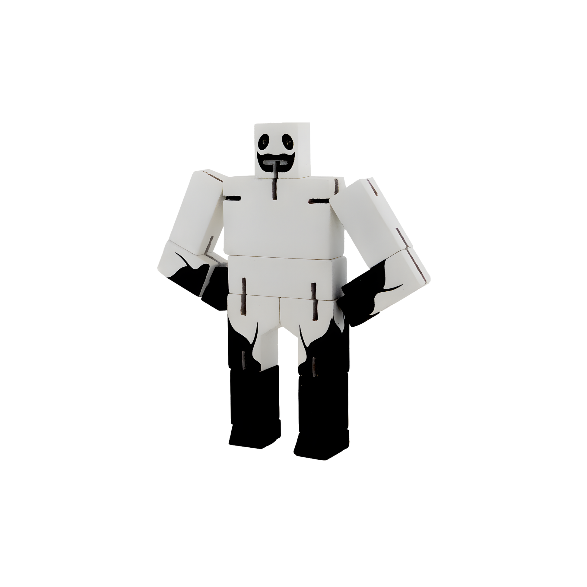 Areaware Cubebot Micro Supernatural Ghost Robot Toy Robot Toy