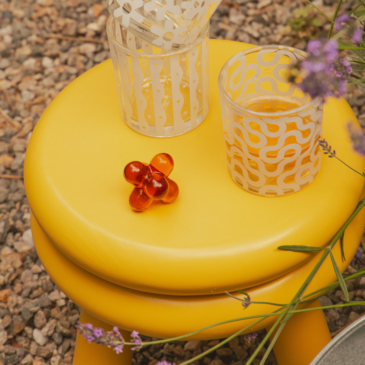 Hobknob Bottle Stopper Amber