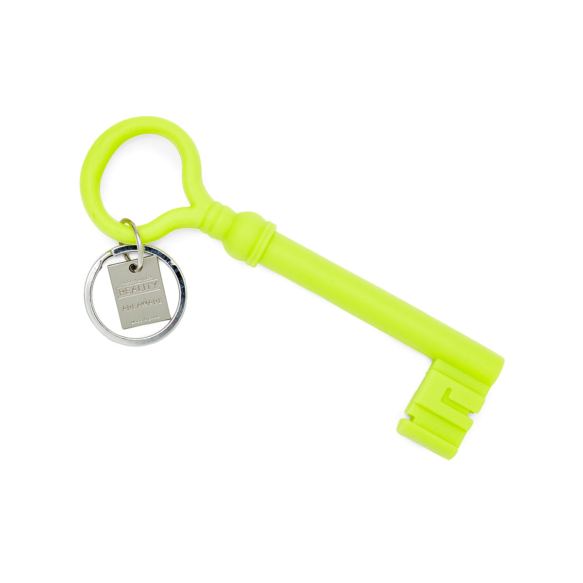 Areaware Key Keychain Chartreuse