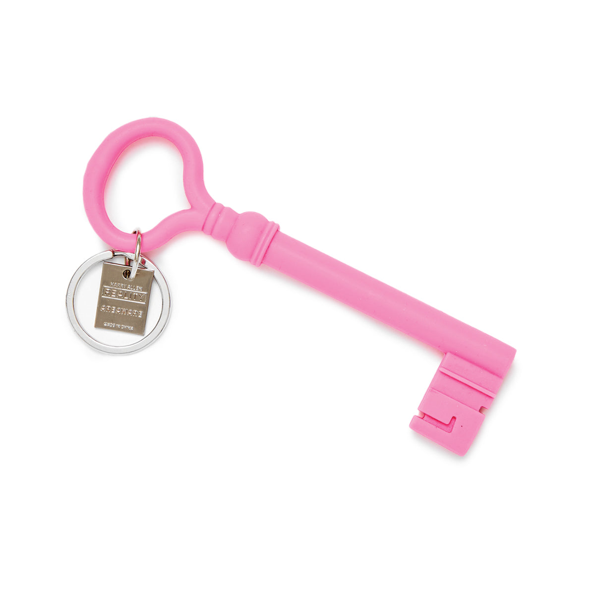 Areaware Key Keychain Pink