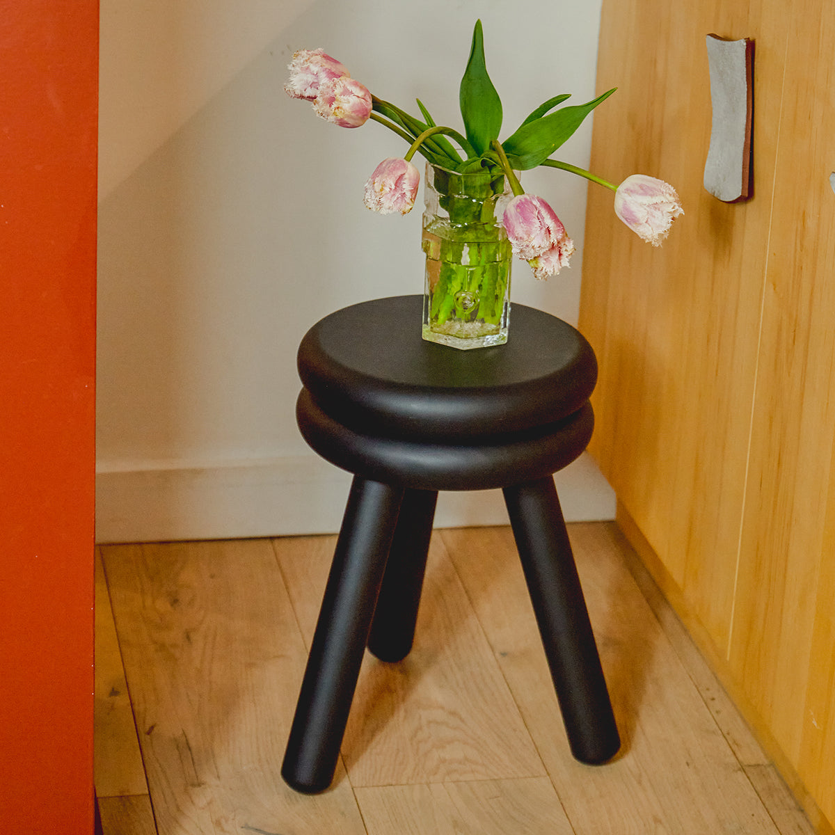 Areaware Pluma Stool Tall Black