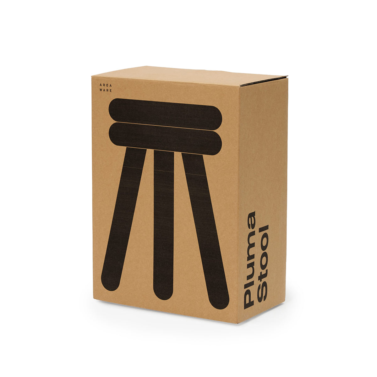 Areaware Pluma Stool Tall Black