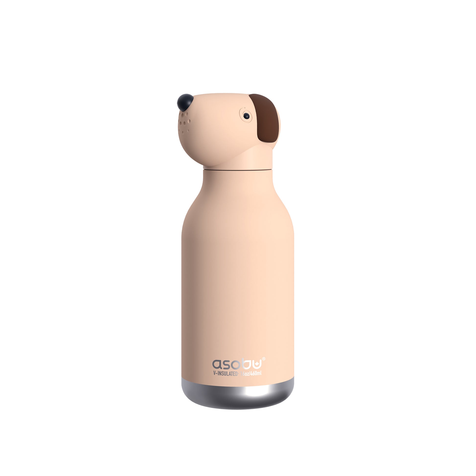 Asobu Bestie Bottle 460ml Brown Dog