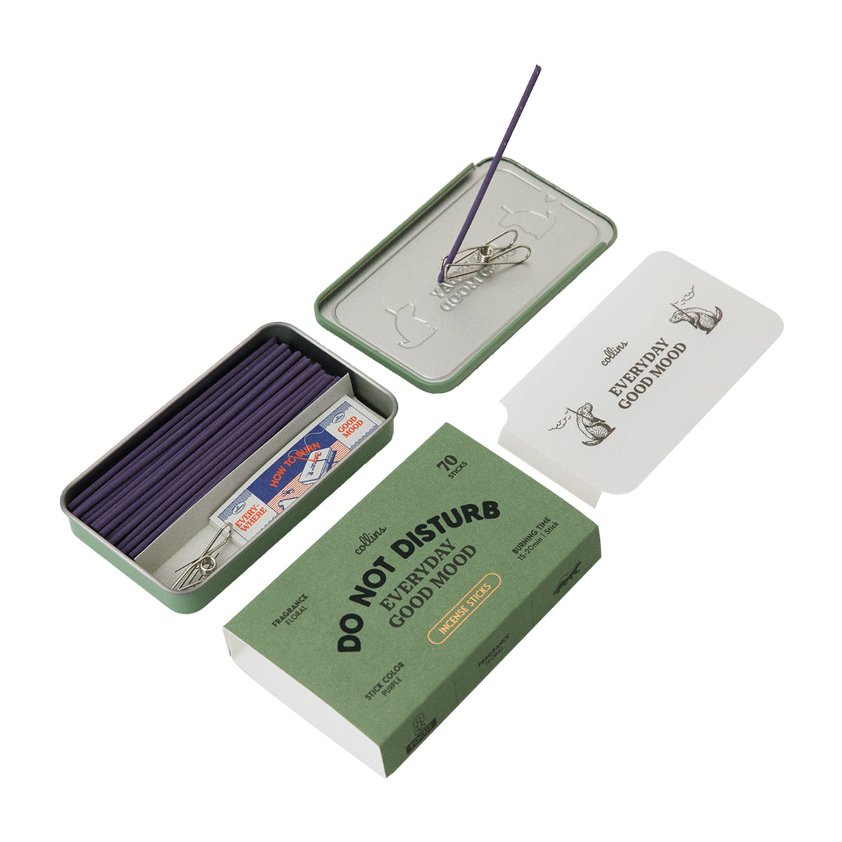 Collins Natural Incense Sticks Do Not Disturb