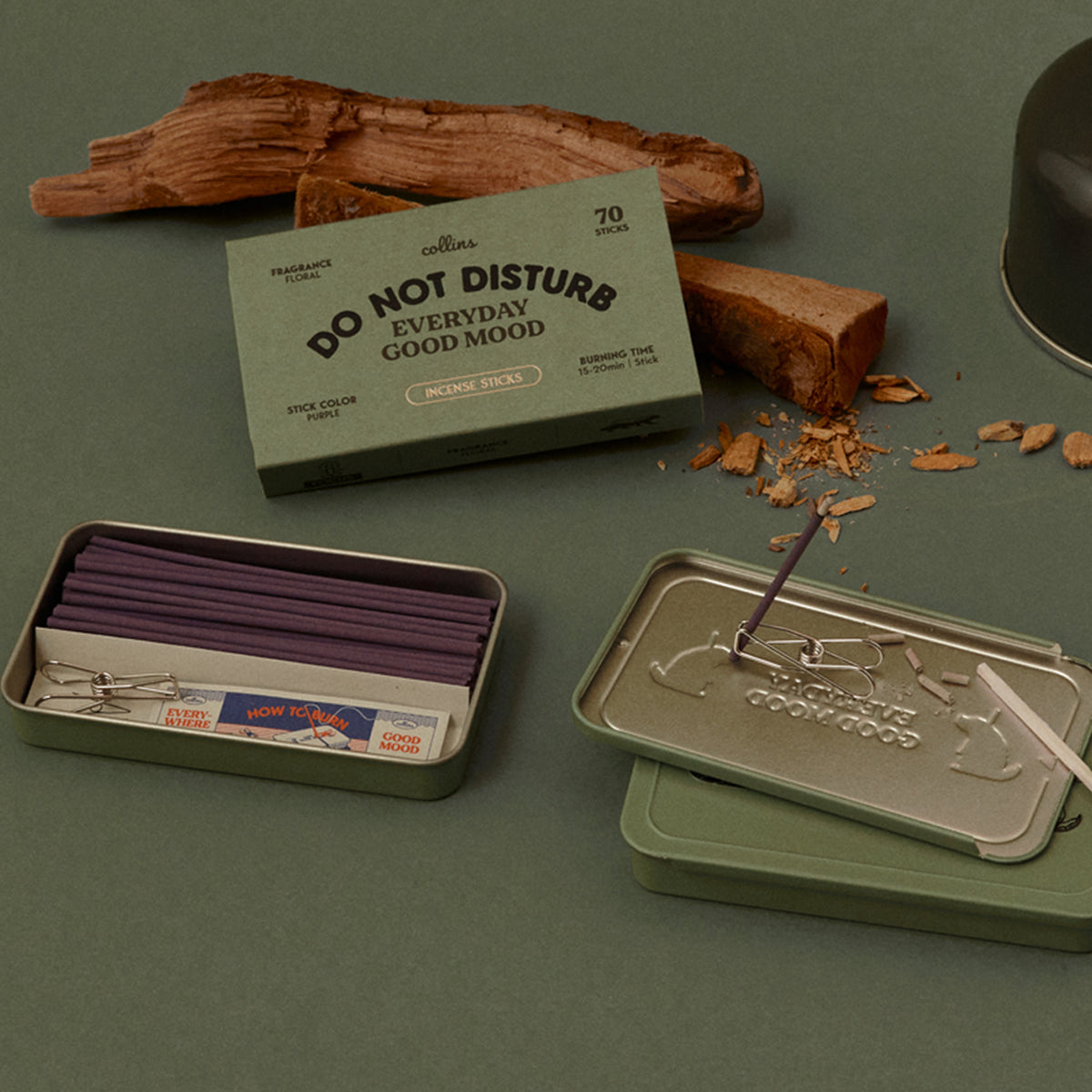 Collins Natural Incense Sticks Do Not Disturb