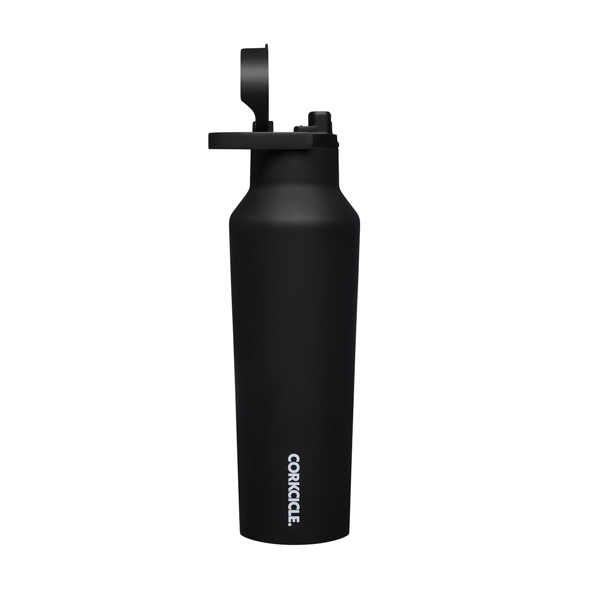 Corkcicle Series A Sports Canteen 600ml - Black Insulated Stainless Steel Bottle Insulated Stainless Steel Bottle