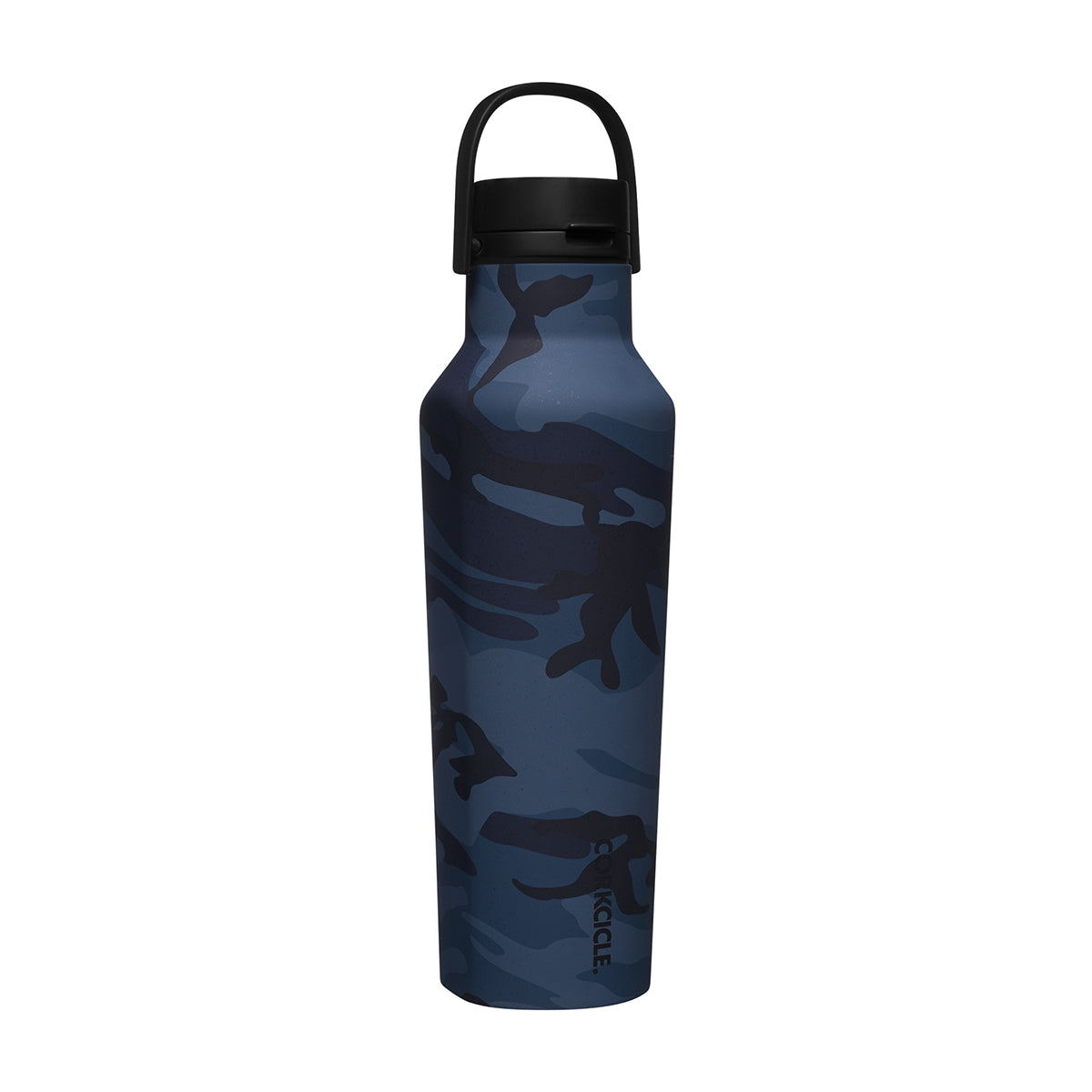 Corkcicle Series A Sports Canteen 600ml - Navy Camo Insulated Stainless Steel Bottle Insulated Stainless Steel Bottle