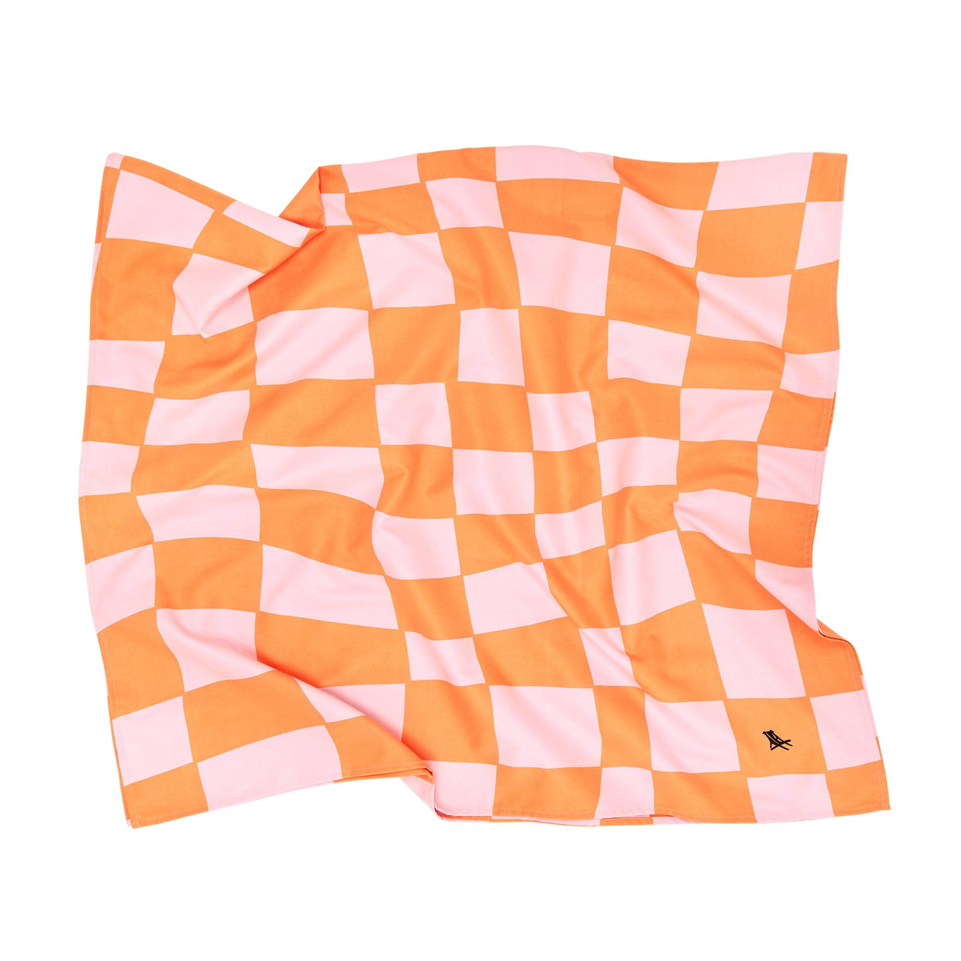 Dock & Bay Beach Towel Designed Collection L Groovy Check 100% Recycled 100% Recycled