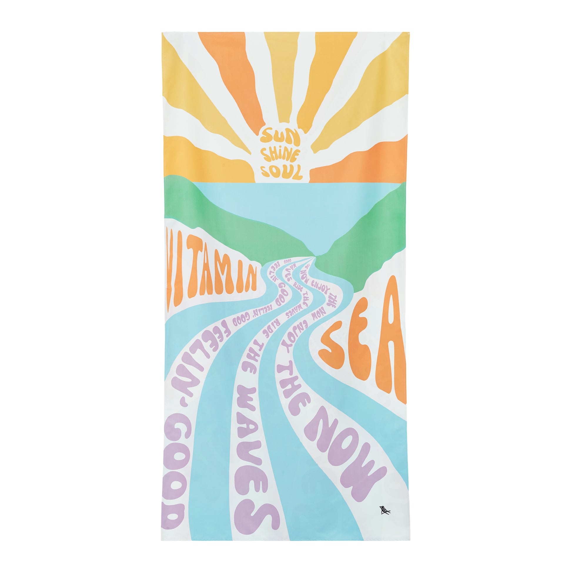 Dock & Bay Beach Towel Designed Collection L Vitamin Sea 100% Recycled 100% Recycled