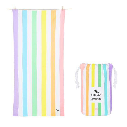 Beach Towel Summer Collection L Unicorn Waves