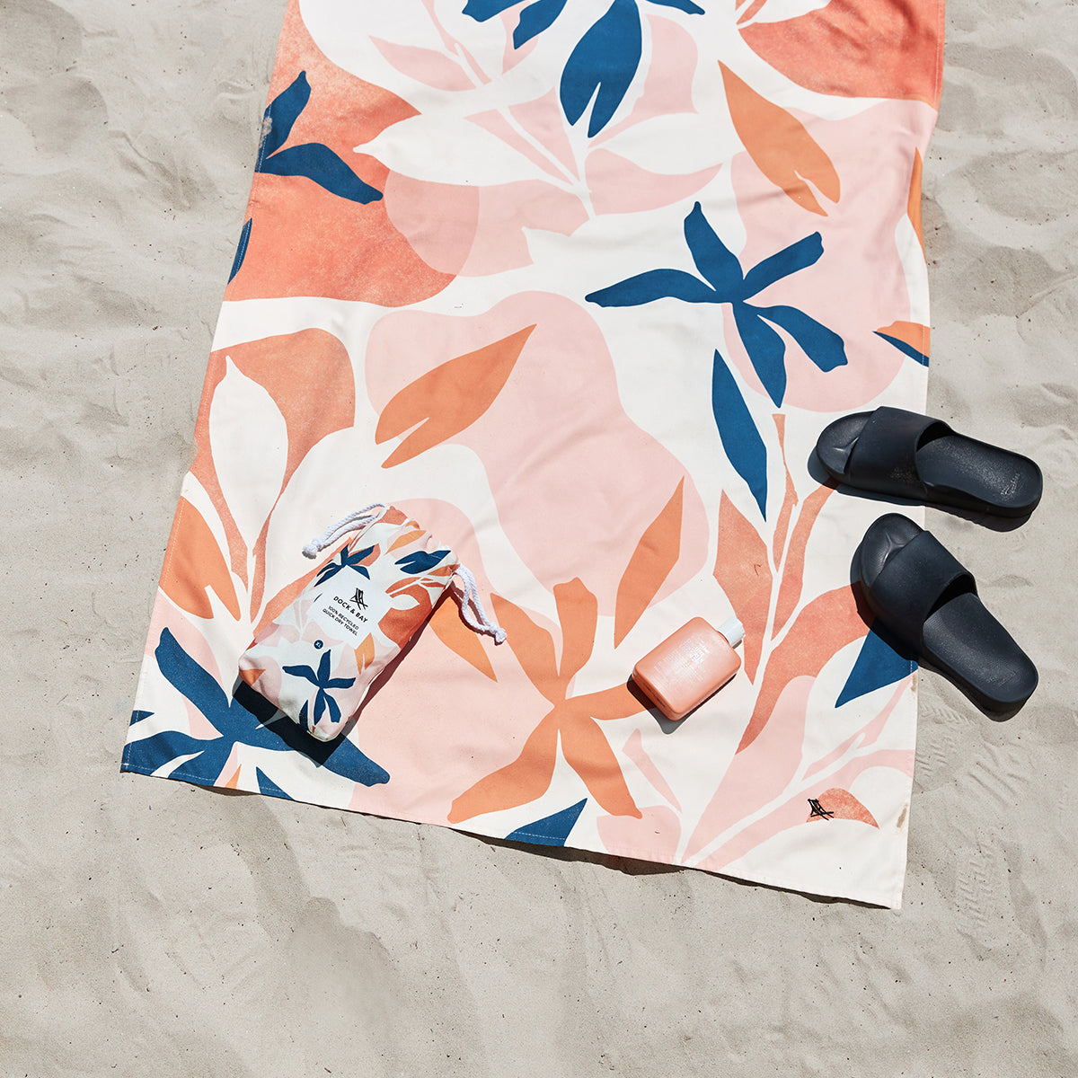 Dock & Bay Beach Towel Tropics Collection XL Terracotta Tropics 100% Recycled 100% Recycled