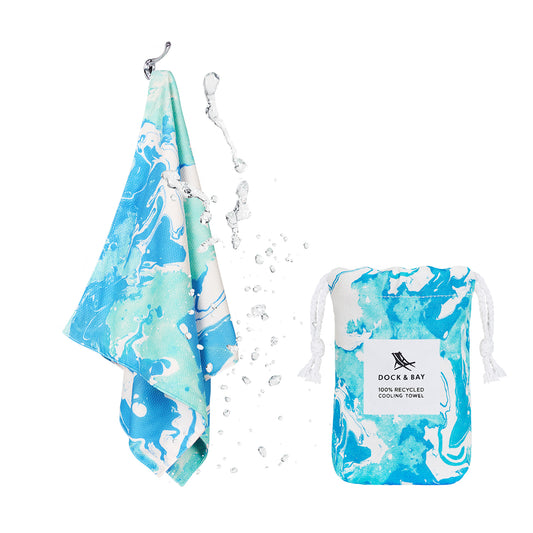 Cooling Towel Marble Collection Take A Dip