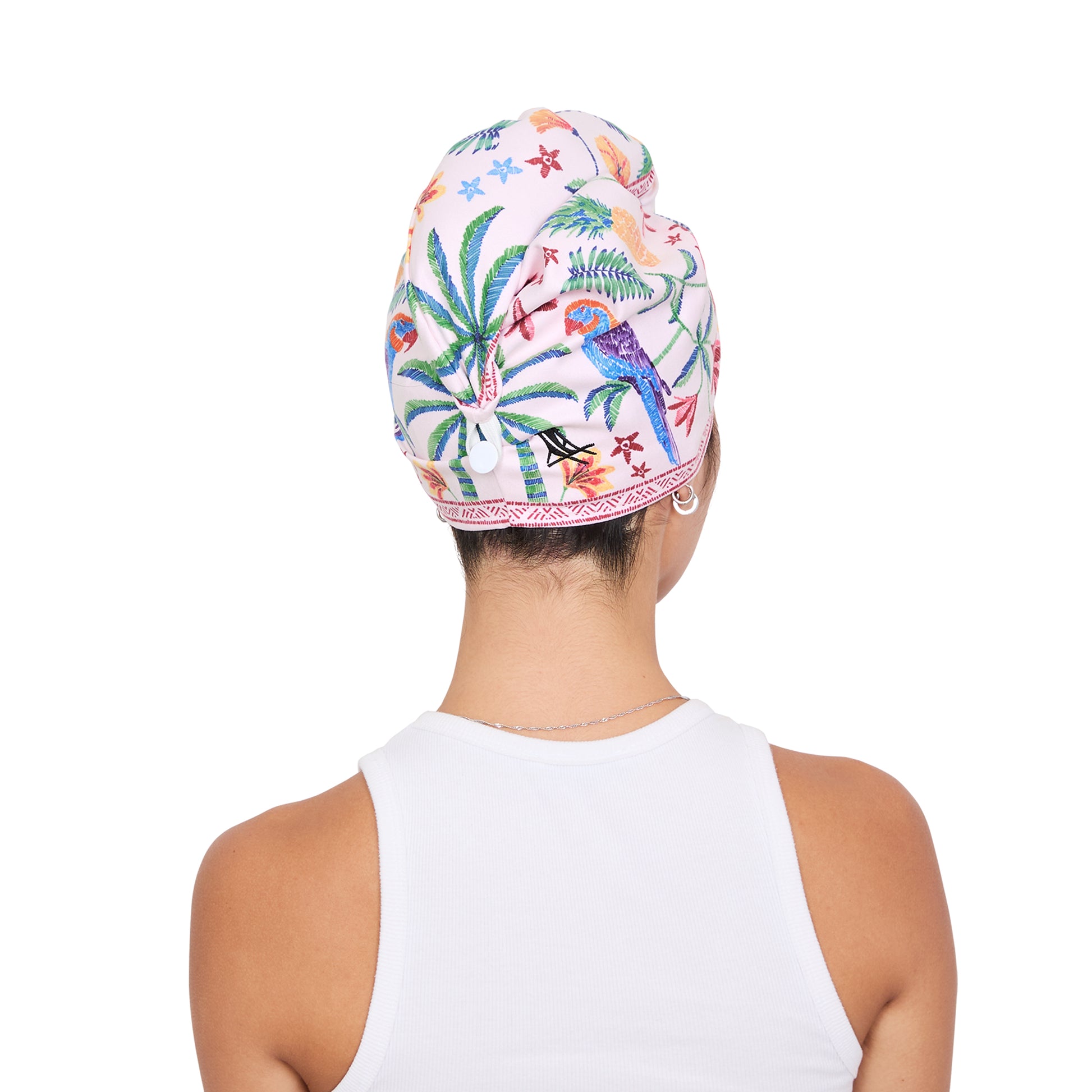 Dock & Bay Hair Wrap Collection Pink Paradise 100% Recycled 100% Recycled