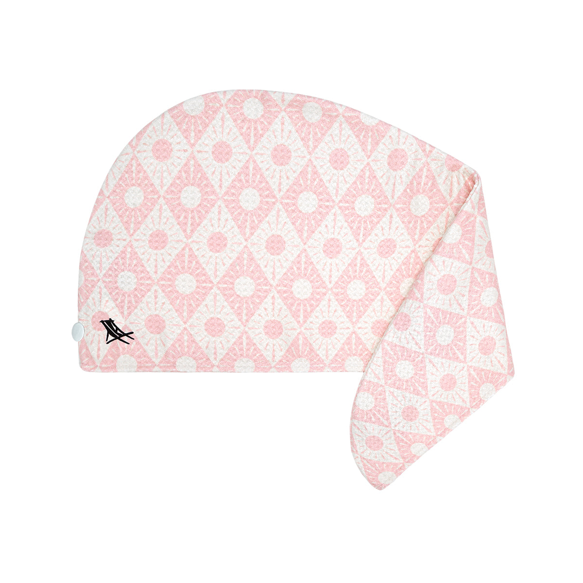 Dock & Bay Waffle Hair Wrap Diamond Pink 100% Recycled 100% Recycled