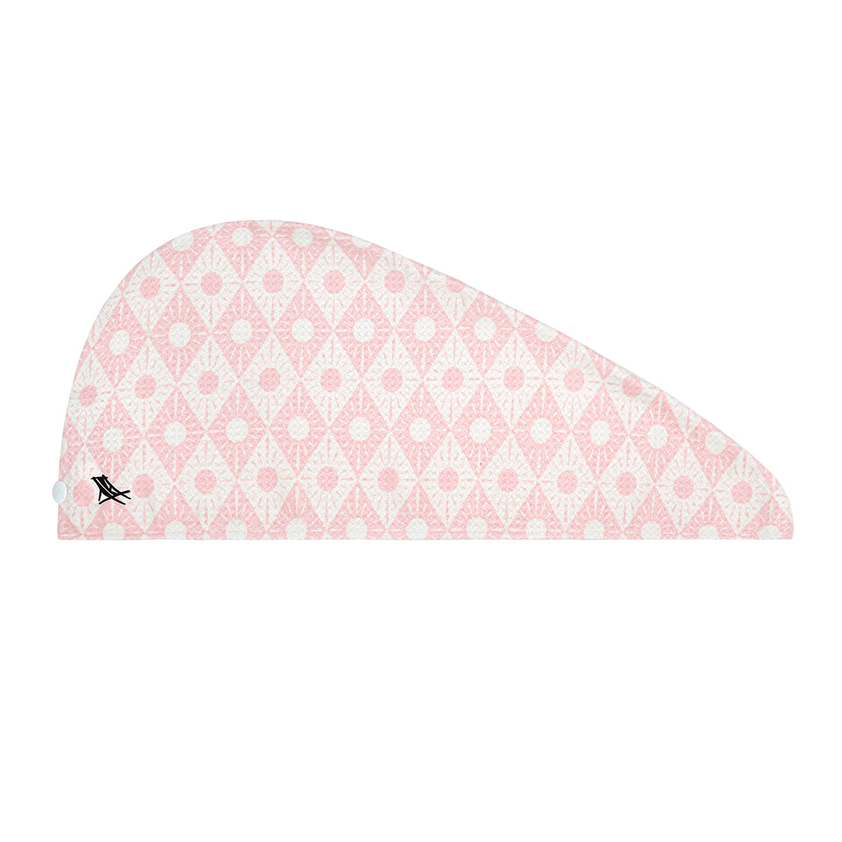 Dock & Bay Waffle Hair Wrap Diamond Pink 100% Recycled 100% Recycled