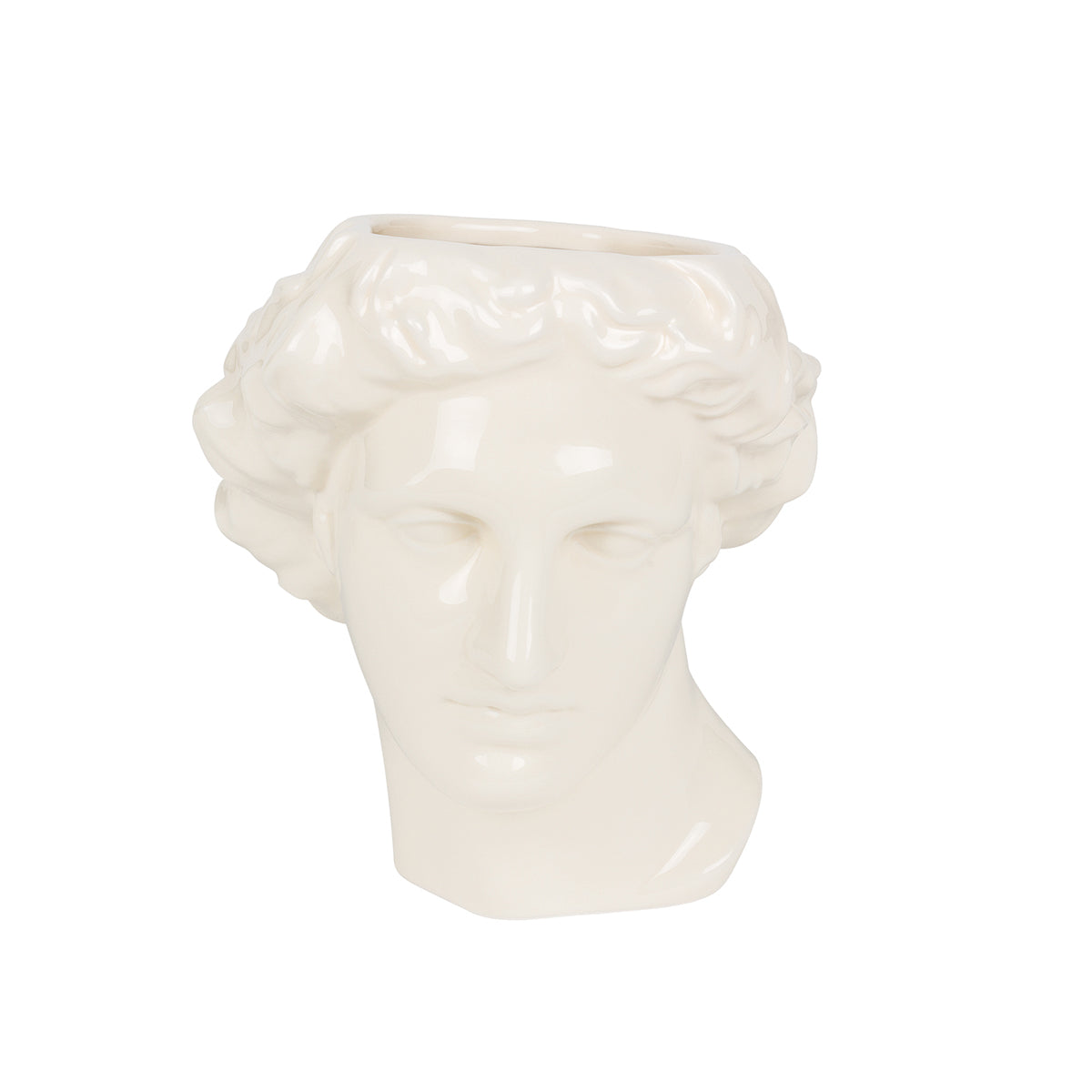 DOIY Greek Series Apollo Vase White