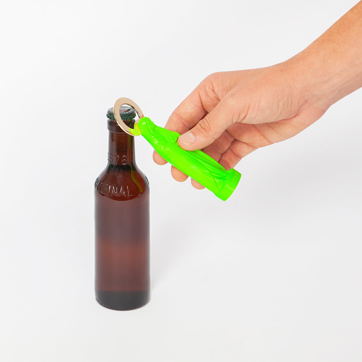 DOIY Bottle Opener Holy Beer Green