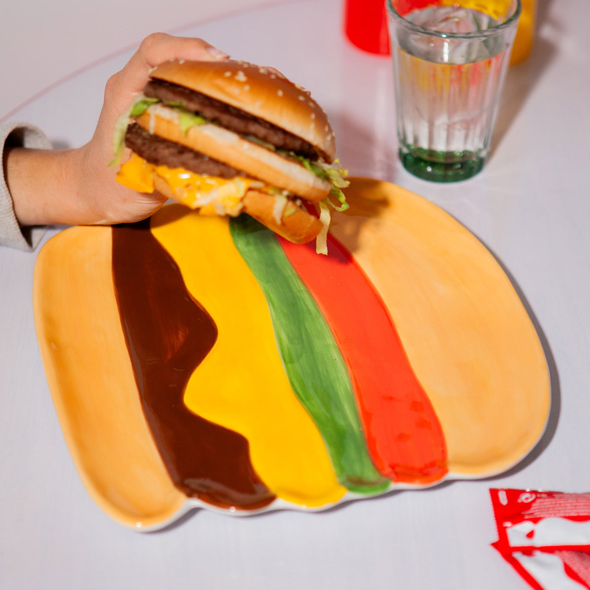 DOIY Fast Food Plate Burger