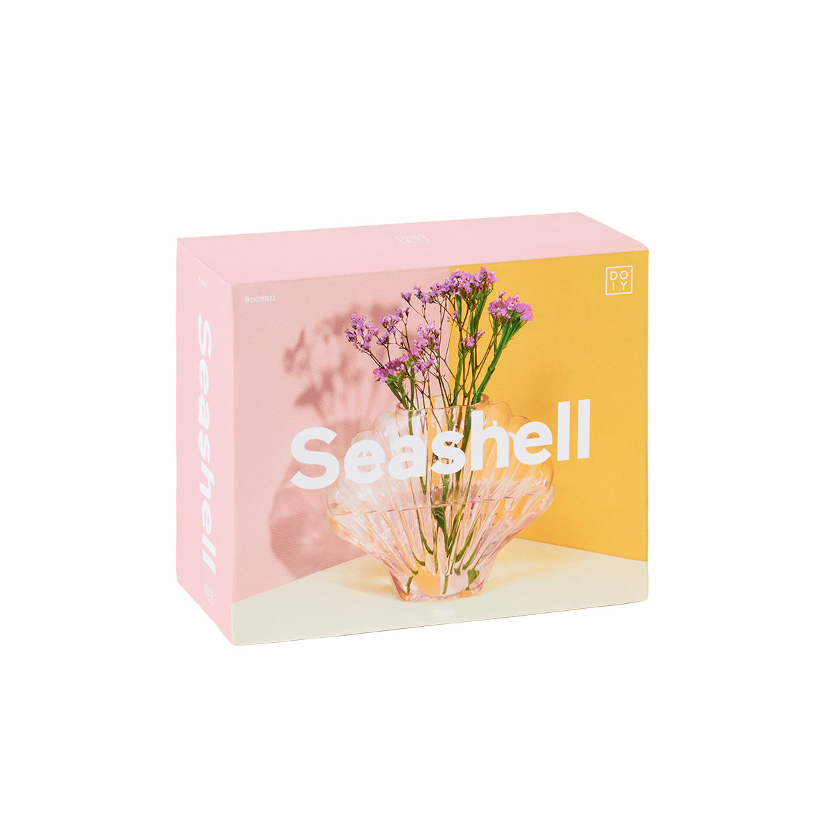 Seashell Vase Pink