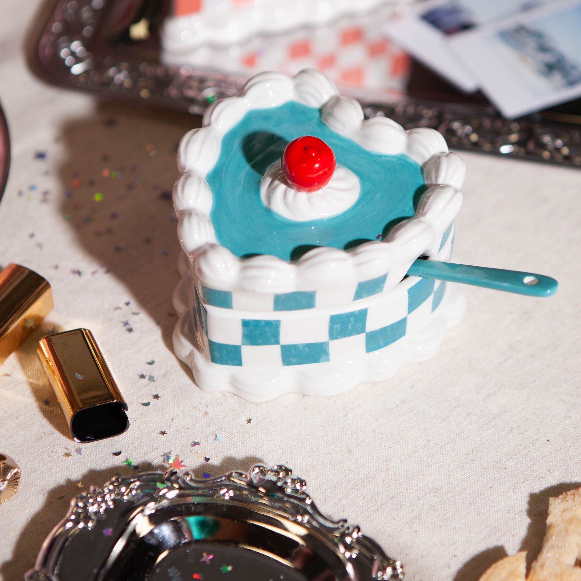 DOIY Sweetie Sugar Bowl