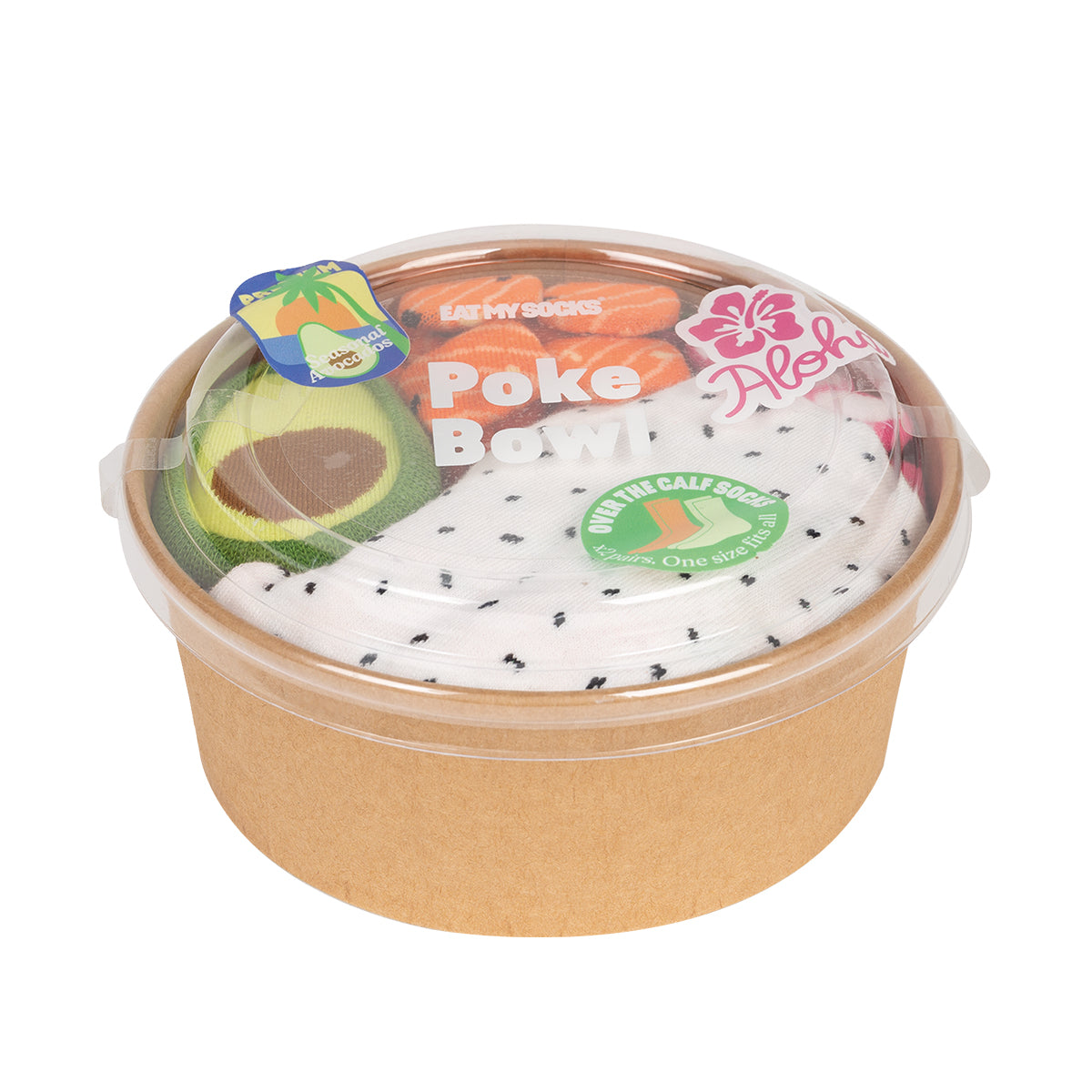 Eat My Socks Socks Poke Bowl (2 pairs)