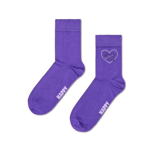 Happy Socks Bow Heart 1/2 Crew Sock (5300)