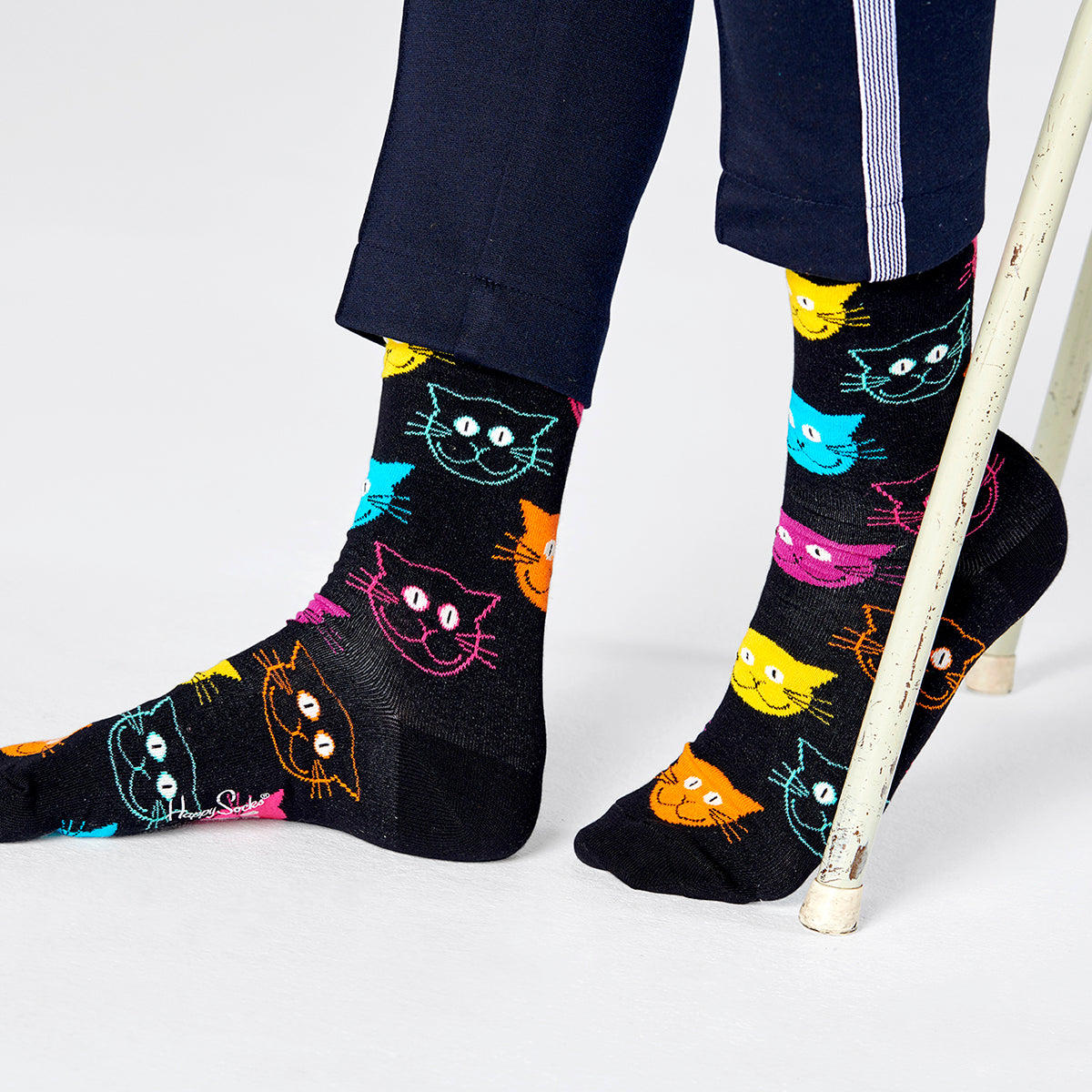 Happy Socks Cat Sock (9001)