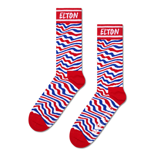 Elton John Striped Sock (000669)
