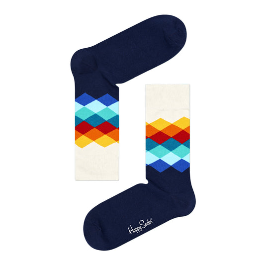 Happy Socks Faded Diamond Sock (6450)